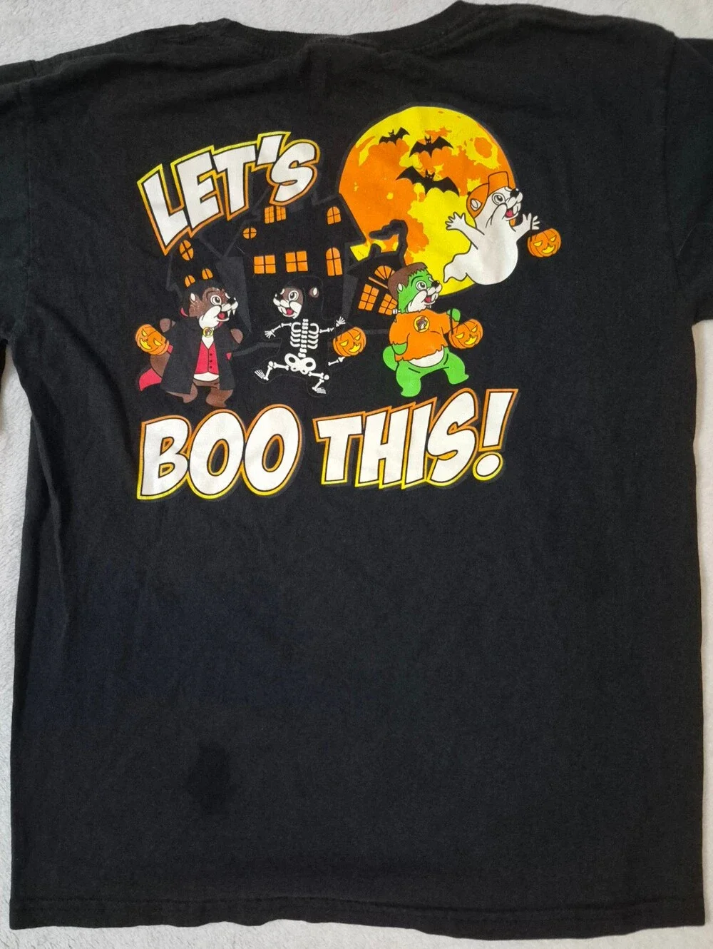 Buc-ee's Kids Halloween Shirts Lot Matching Sibling Set 2T Youth S Youth M